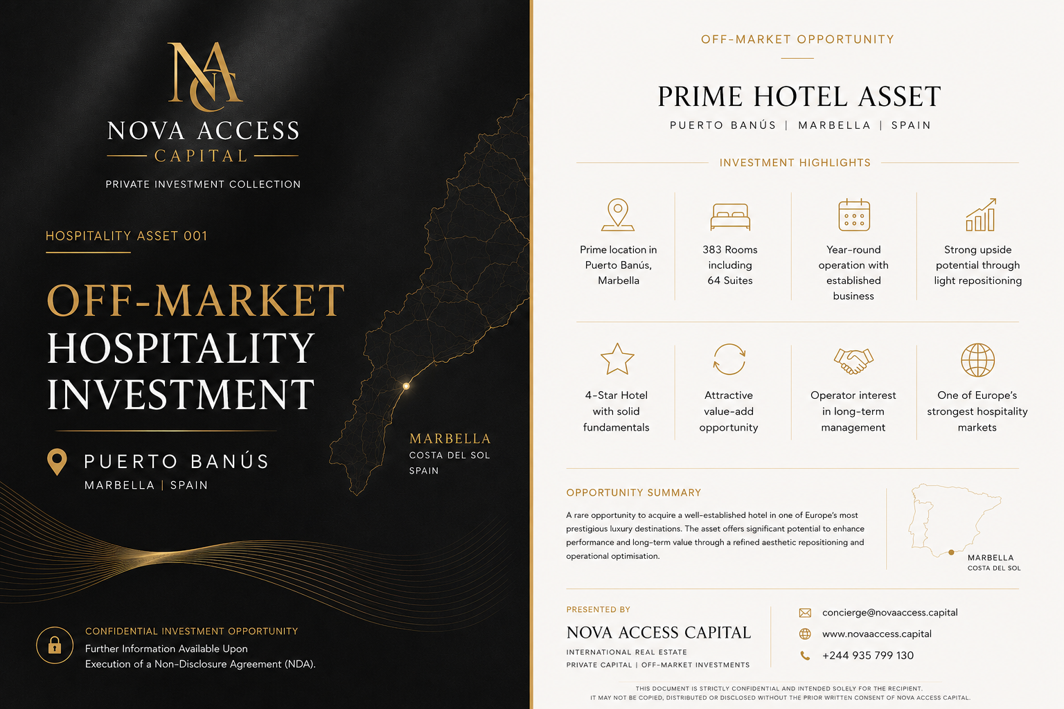 Off-Market Prime Hotel Asset